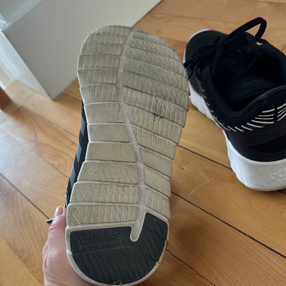 Adidas women’s Black Athletic Sneakers - Picture 3 of 5